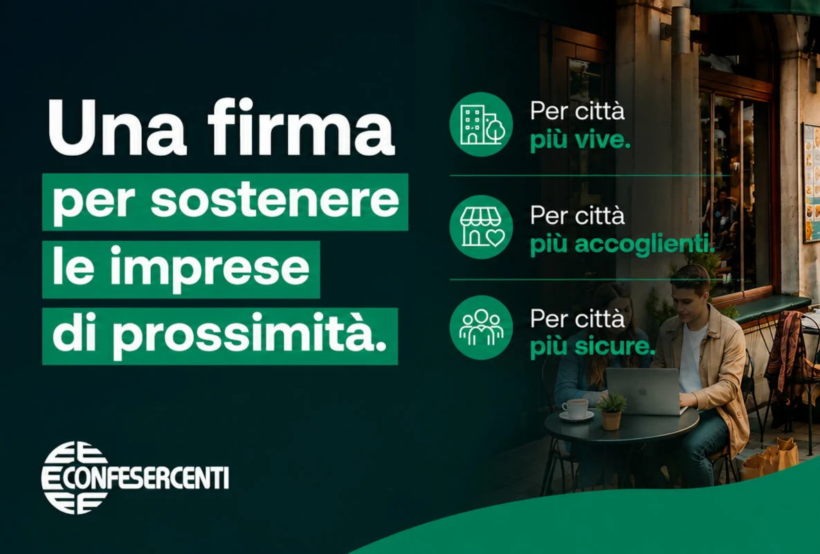 FIRMA la proposta di legge di iniziativa popolare Confesercenti per il rilancio del commercio e dei servizi di vicinato FIRMA la proposta di legge di iniziativa popolare Confesercenti per il rilancio del commercio e dei servizi di vicinato